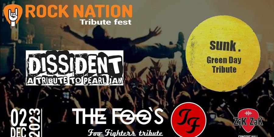 image - RNTF Sunk plays Green Day-Dissident plays Pearl Jam-The Foo's plays Foo Fighters