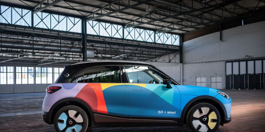 image - A la découverte de la première smart #1 Art Car