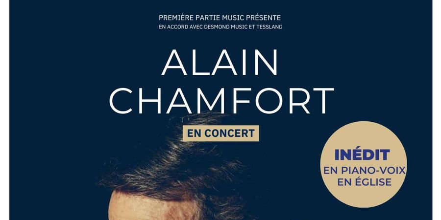 image - Alain Chamfort en concert inédit en piano-voix en église