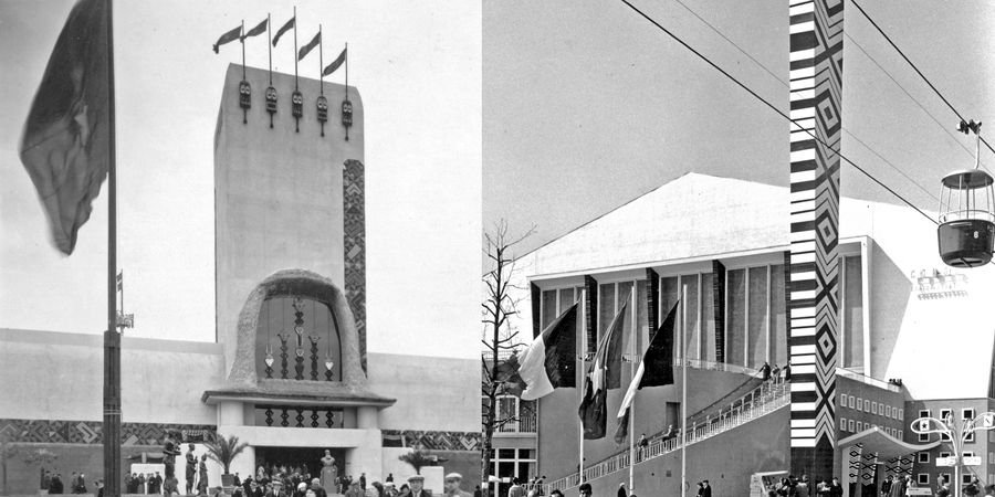 image - Les Pavillons coloniaux des Expositions universelles de 1935 et 1958