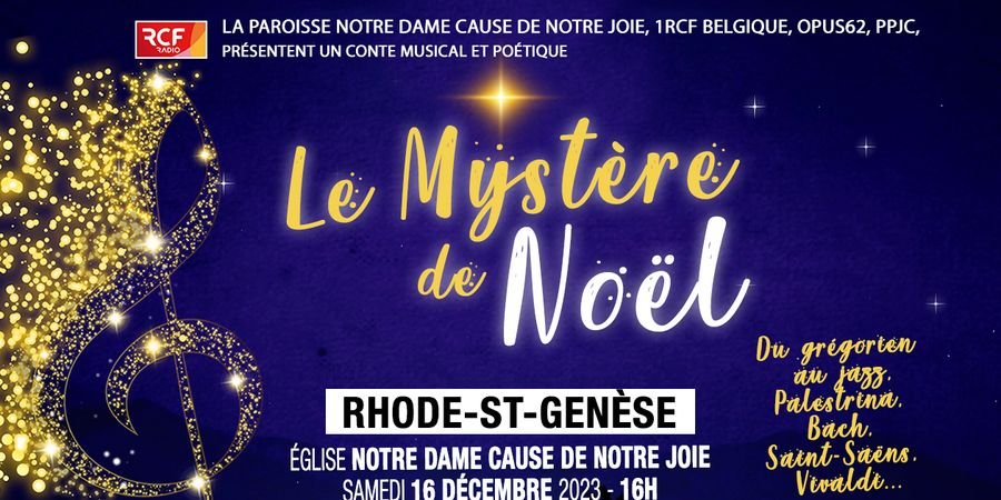 image - Le Mystère de Noël - Conte musical - RHODE-SAINT-GENÈSE