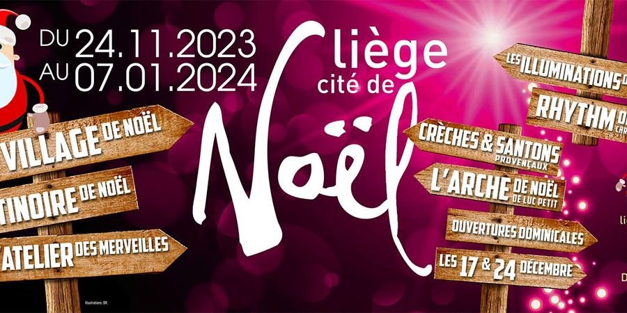 image - Liège, Cité de Noël 2023 - Village de Noël
