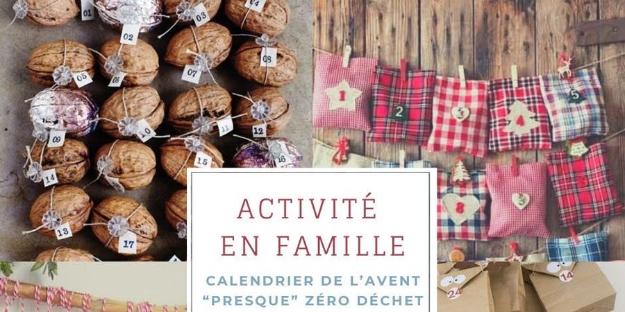 image - Mon calendrier de l'Avent zéro déchet ....en famille