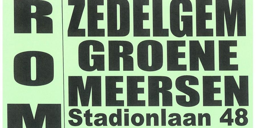 image - Rommelbeurs Zedelgem - Sporthal Groene Meersen - Org. JOVAN