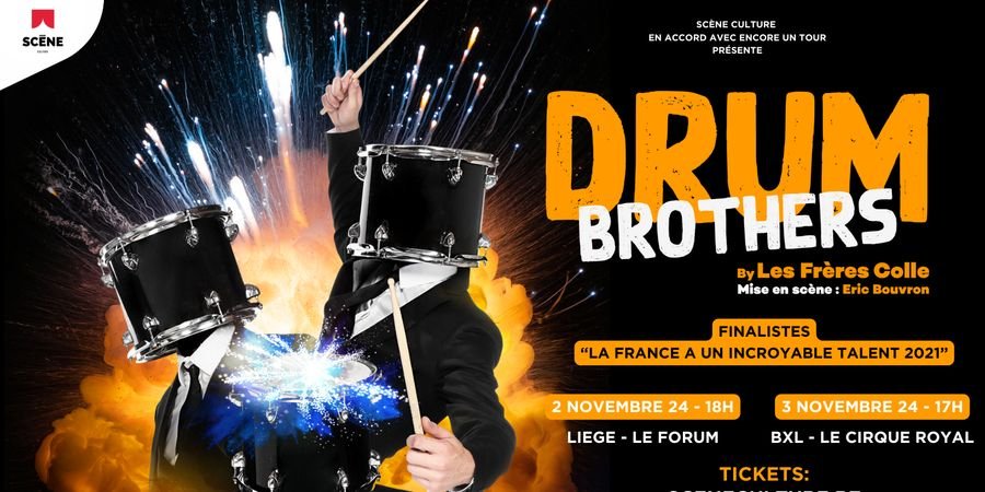 image - Drum Brothers, par les frères Colle