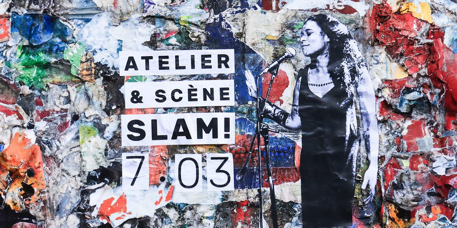 image - Atelier slam avec Marie Darah + scène ouverte (Expo Collective CORPS)