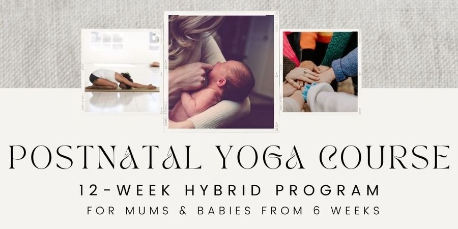 image - 12-week long Postnatal Yoga Course for mothers & babies