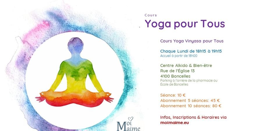 image - Cours Yoga Vinyasa pour Tous