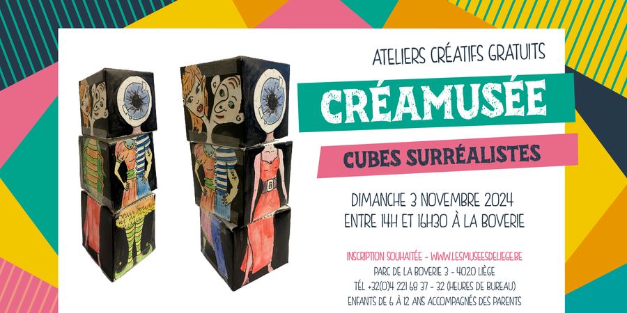 image - Créamusée « cubes surréalistes »