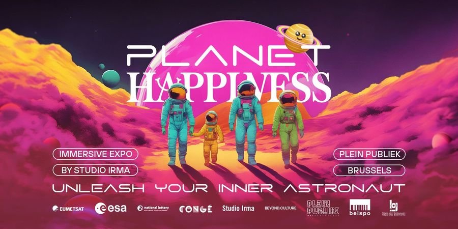 image - Planet Happiness, Digital Art Expo, Opening Week