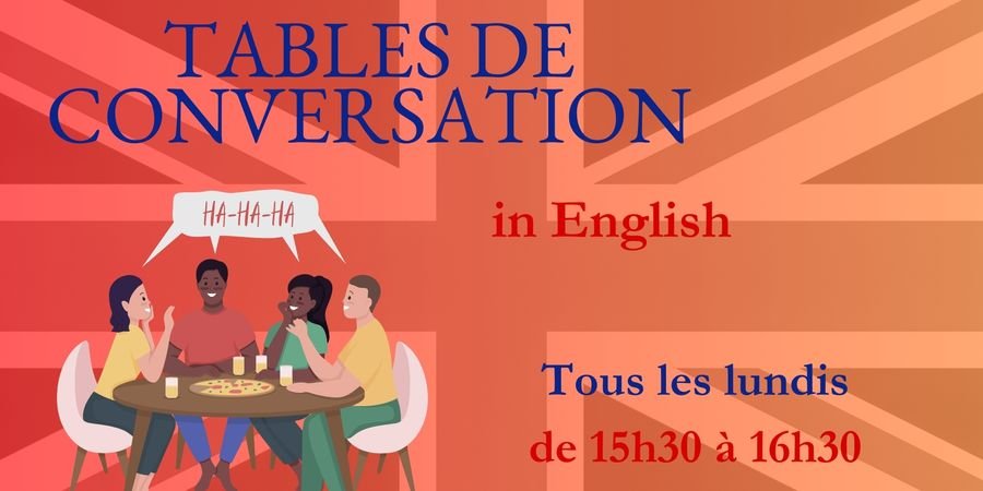 image - Tables de Conversation en Anglais