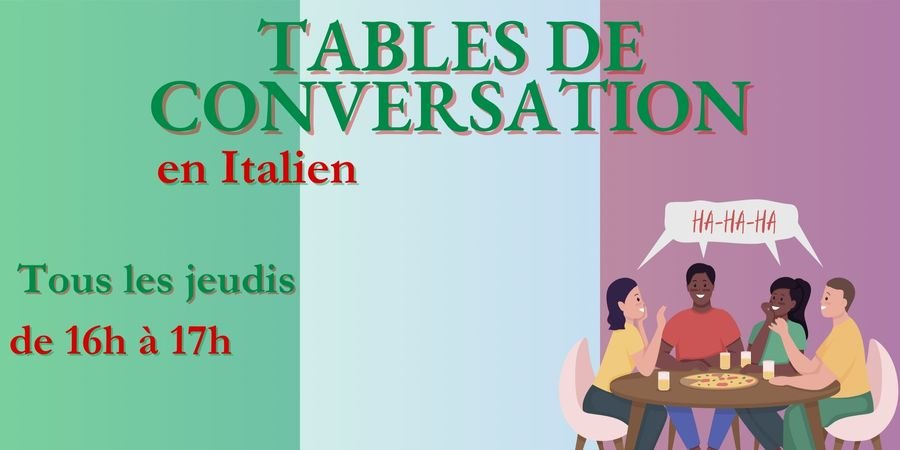 image - Tables de Conversation en Italien