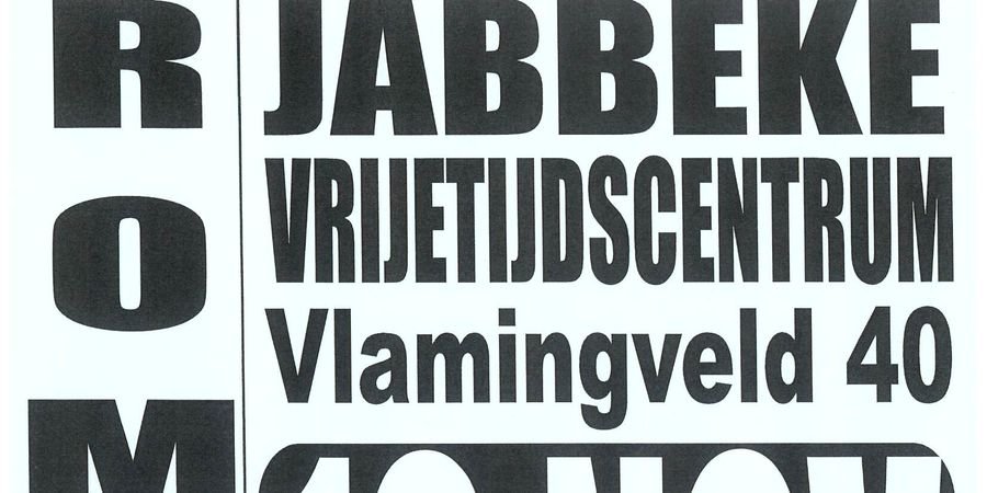 image - Rommelbeurs JABBEKE - Vrijetijdscentrum - Org. JOVAN