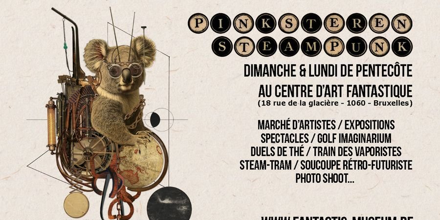 image - Festival Pinksteren Steampunk de Bruxelles