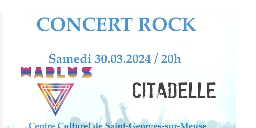 image - Concert pop/rock Warlus + Citadelle