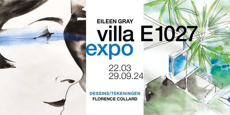 image - EXPO  EILEEN GRAY, VILLA E 1027 Dessins de Florence Collard