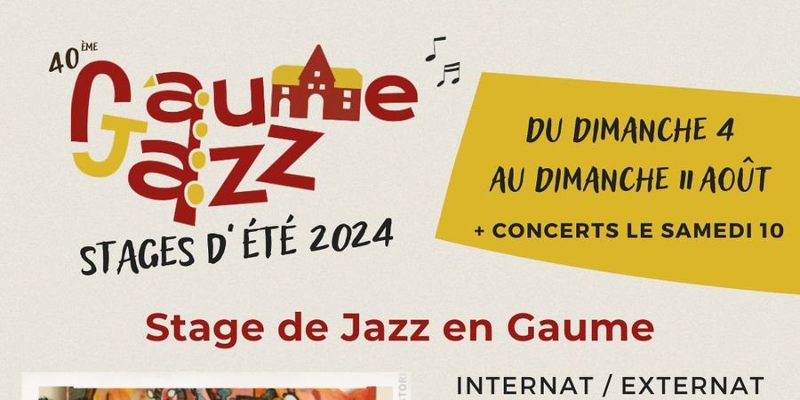 image - Stage de Jazz en Gaume 2024