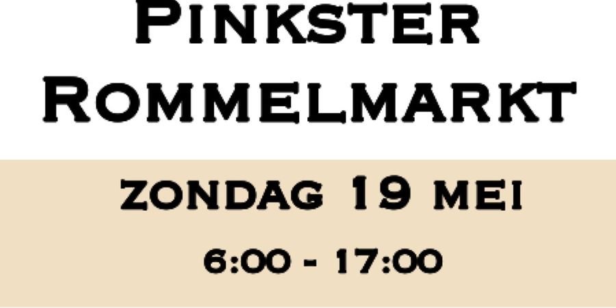 image - Pinkster Rommelmarkt