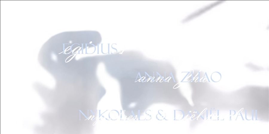 image - Egidius album release w/ Anna Zhao x Nykolaes & Daniël Paul