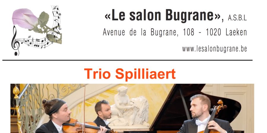 image - Trio Spilliaert – piano, violon, violoncelle