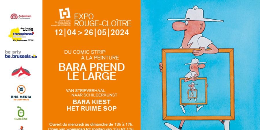 image - Expo 'Bara prend le large, du comic strip à la peinture'