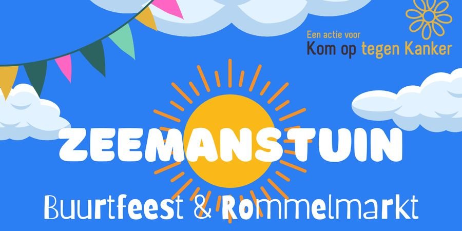 image - Zeemanstuin Buurtfeest & Rommelmarkt