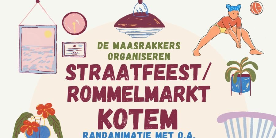 image - Rommelmarkt & Straatfeest in Kotem