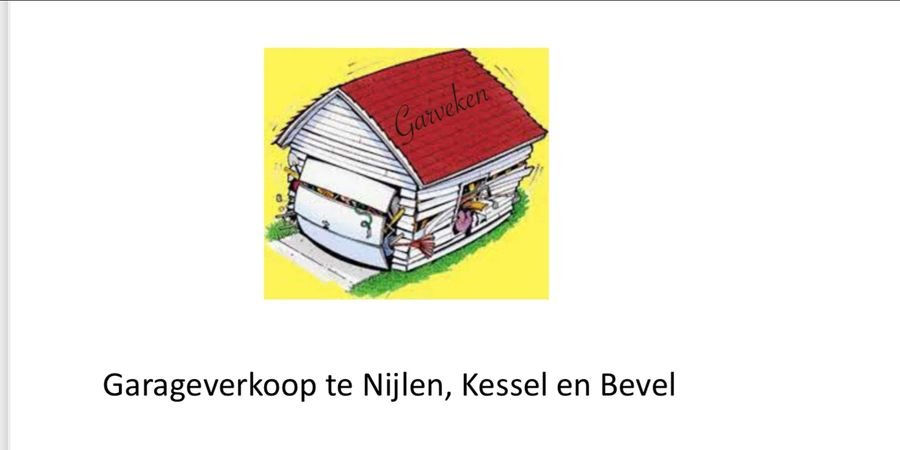 image - Garageverkoop Nijlen, Kessel en Bevel zaterdag 29/6/24