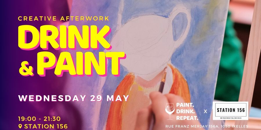 image - Paint and Drink - Afterwork Créatif