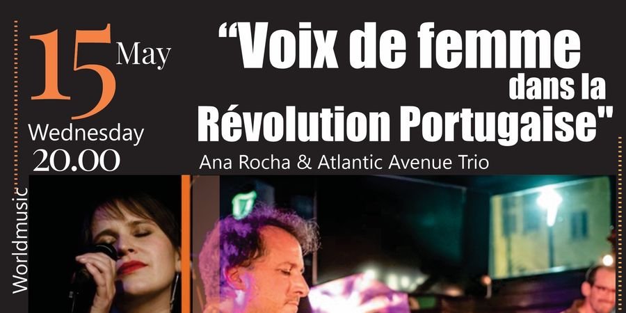 image - Voix de femme dans la Revolution Portugaise : Ana Rocha et Atlantic Avenue Trio