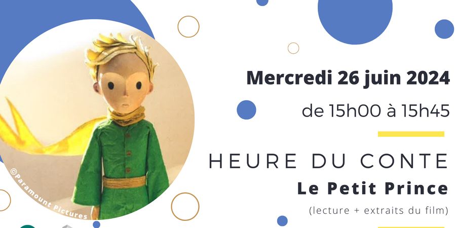 image - Heure du conte à la bibliothèque d'Athus | Le Petit Prince