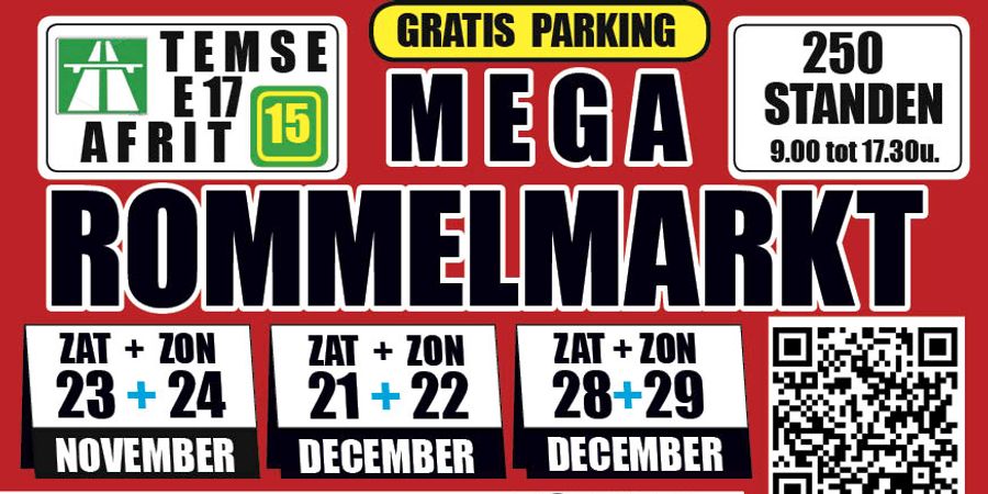 image - MEGA Rommelmarkt