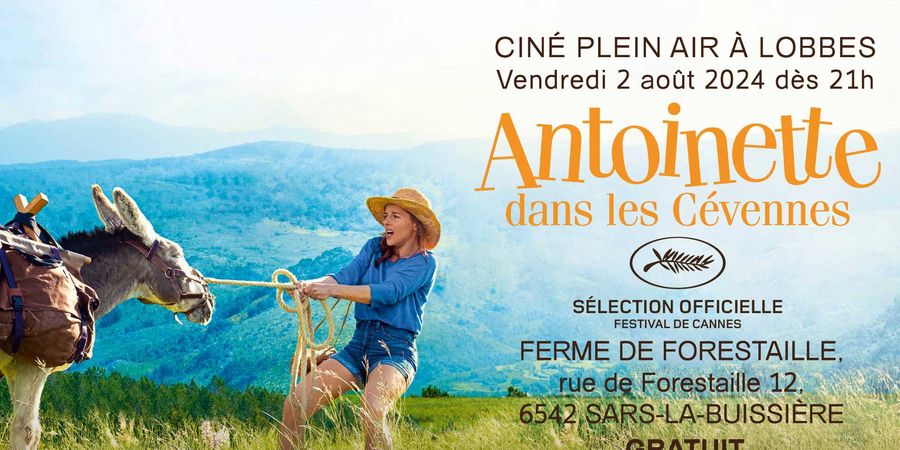 image - Ciné plein air à Lobbes «Antoinette dans les Cévennes»