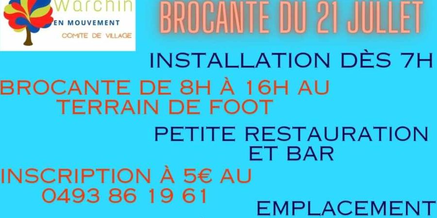 image - Brocante du 21 juillet