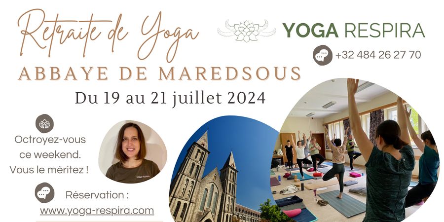 image - Retraite de Yoga un weekend à Maredsous