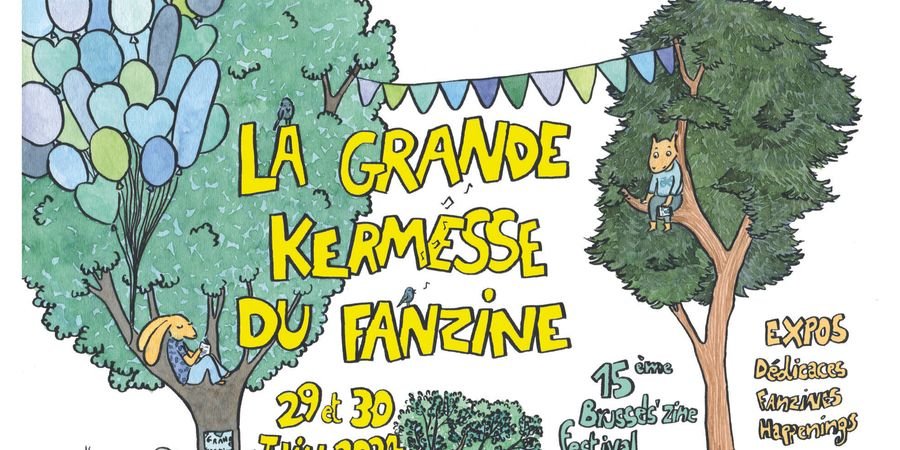 image - La Grande Kermesse du Fanzine (15è Brussels'Zine Festival)
