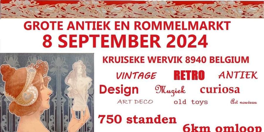 image - Grote antiek en rommelmarkt wercik