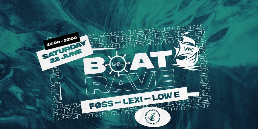 image - Club Vaag presents BOAT RAVE w/ FØSS, Lexi & Low E