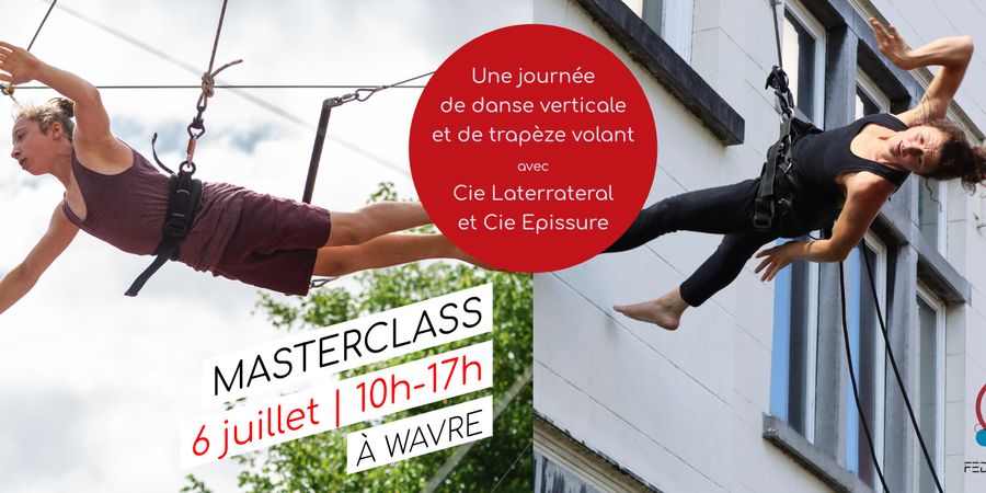 image - Master class de Danse Verticale et Trapèze volant