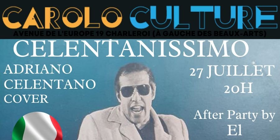 image - Celentano Tribute + Italian Party