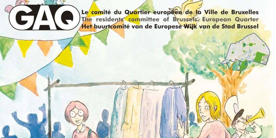 image - Rommelmarkt / Jaarlijks feest van de GAQ (het buurtcomité van de Europese wijk)