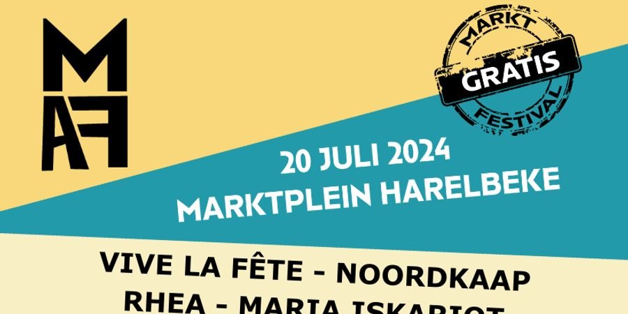 image - MAF - Marktfestival Harelbeke