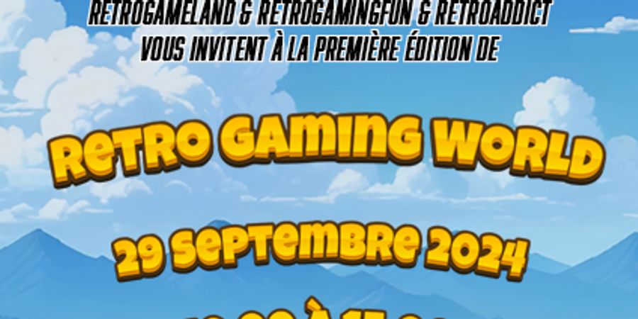 image - Retro Gaming World - Retro Videogame Beurs