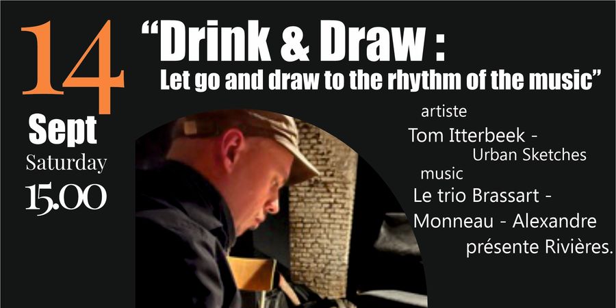 image - *Drink & Draw: Dessinez en lâcher-prise au rythme de la musique**