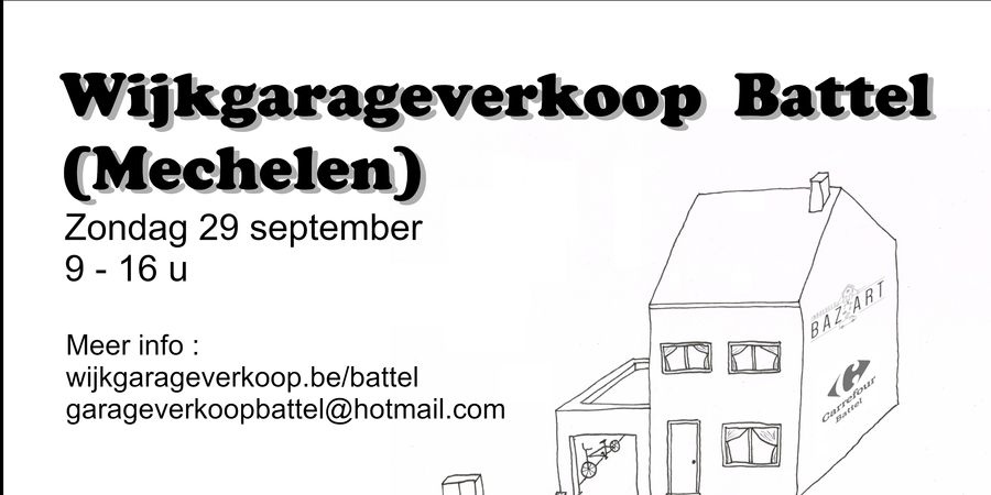 image - Wijkgarageverkoop Battel September '24