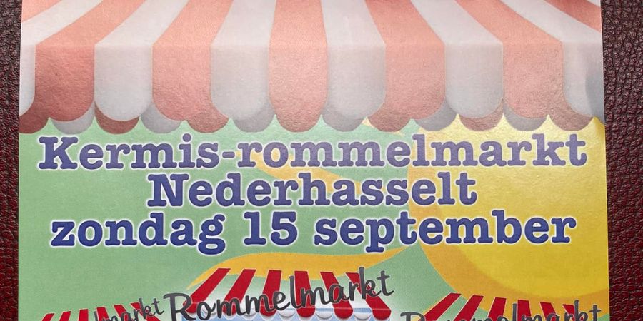 image - 3de Kermis rommelmarkt