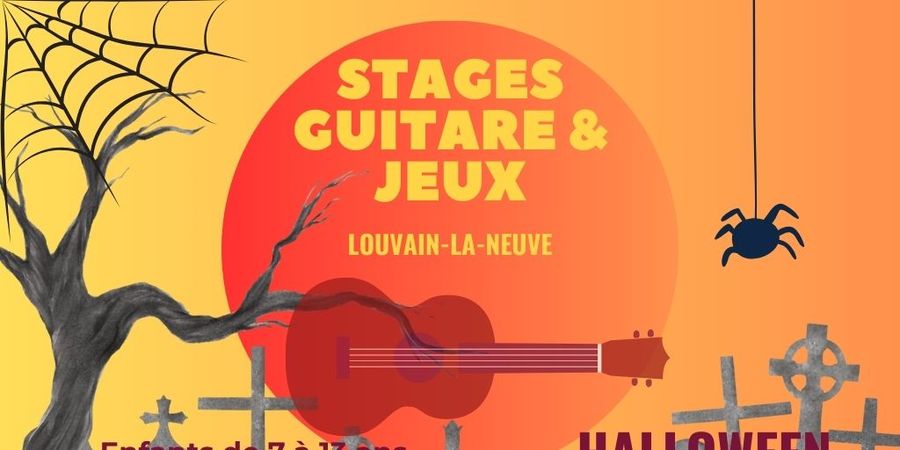 image - Stage de guitare et jeux