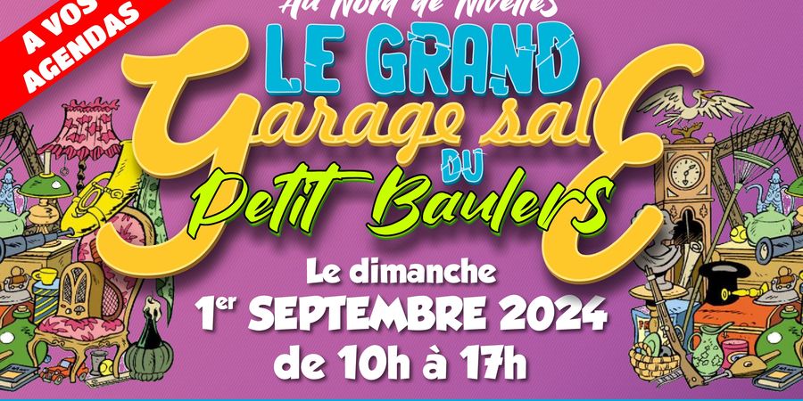 image - Le Grand Garage Sale du Petit Baulers