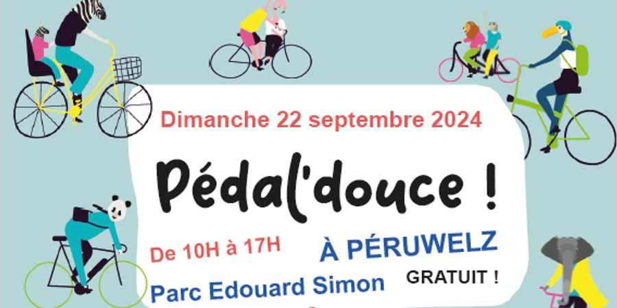 image - Pédal'douce - Fête de la mobilité douce