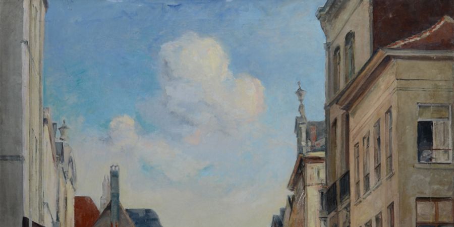 image - Tentoonstelling Jacques Bergmans (1891-1959) | Schilder van de Onzichtbare Stad